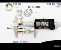 Lampadina RETROMARCIA LED per Alfa Romeo 147 P21W - 6