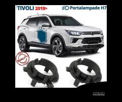 ADATTATORI LED H7 per Ssangyong Tivoli X100 X150