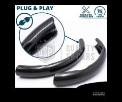 COPRIVOLANTE per JEEP Effetto FIBRA CARBONIO Nero - 8