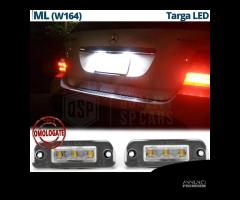 Placchette LED Luci TARGA Mercedes ML W164 CANBUS