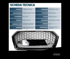 CALANDRA + GRIGLIE FENDINEBBIA Audi Q5 FY S-Line