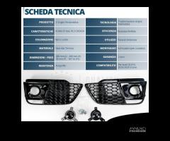 CALANDRA + GRIGLIE FENDINEBBIA Audi Q5 FY S-Line - 10