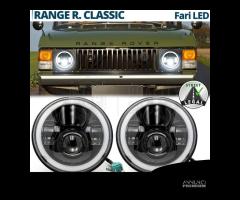 FARI LED 7 Pollici Range Rover Classic DRL Angel