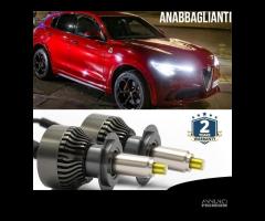 KIT LED H7 Anabbaglianti PER Alfa Stelvio 12000LM