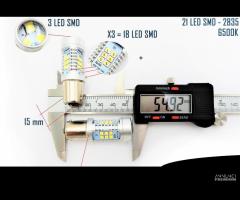 2 LAMPADINE RETROMARCIA LED P21W Alfa Romeo 156 - 8