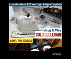 Proiettori LED Logo VOLKSWAGEN Golf 5 Luci Cortesi