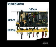 Pannello Portautensili Porta Attrezzi da Parete