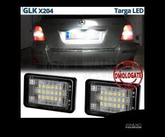 Luci TARGA LED Mercedes GLK X203 Placchette CANBUS