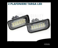 Placche Luci Targa LED per MERCEDES Classe SL R230