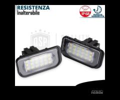 Placche Luci Targa LED per MERCEDES Classe SL R230 - 9