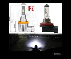 LAMPADINA MOTO LED H11 Luce POTENTE 6500K 4.000LM