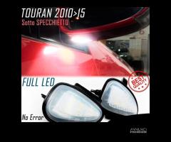 Placche LED Luci Sotto Specchietto per VW Touran