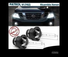 Lampadine XENON D2S 6000K per Nissan Patrol 6 Y62