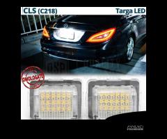 Placche Luci Targa Led per Mercedes CLS C218 6500K