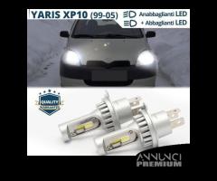 Kit LED H4 Per Toyota Yaris XP10 99-05 ANABBA+ABBA