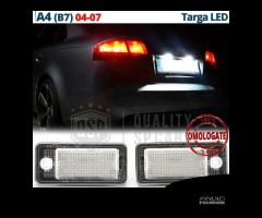 PLACCHETTE Luci TARGA LED PER Audi A4 B7 CANBUS