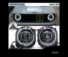 FARI Anteriori Full LED Per Jeep RENEGADE Omologat