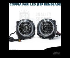 FARI Anteriori Full LED Per Jeep RENEGADE Omologat