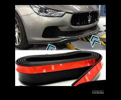 SPOILER Adesivo Maserati SOTTO PARAURTI Nero Fless