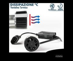 Kit LED H9 al Quarzo Lampadine Bianche Potenti 55W - 8