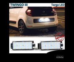 Luci TARGA LED per Renault Twingo 3 PLACCHE Canbus