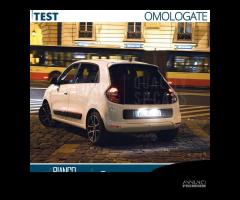 Luci TARGA LED per Renault Twingo 3 PLACCHE Canbus