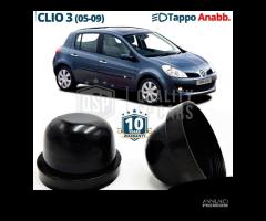 TAPPO Fari MAGGIORATO per RENAULT CLIO mk3 KIT LED