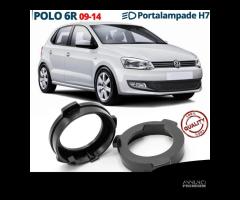 ADATTATORI montaggio KIT LED H7 VW POLO 6R 09-14