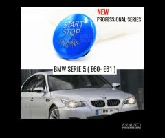 BMW SERIE 5 E60 E61 TASTO Start BLU ACCENSIONE