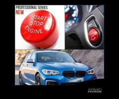 BMW Serie 1 F20 F21 TASTO D'ACCENSIONE START ROSSO