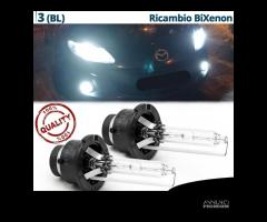 Lampadine Ricambio Xenon D2S per MAZDA 3 BL 6000K