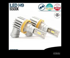 Kit Full LED H9 per Fendinebbia Luce 6500K 8000LM