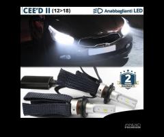 Kit Luci Full LED H7 per Kia Cee'd 2 POTENTE 6500K