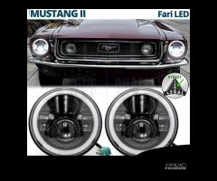 FARI LED Per FORD MUSTANG 1 e 2 Angel Eyes 6500K