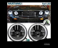 FARI LED Per FORD MUSTANG 1 e 2 Angel Eyes 6500K