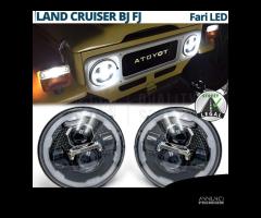 FARI LED Per LAND CRUISER BJ FJ Angel OMOLOGATI