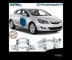 ADATTATORI montaggio KIT LED H7 per OPEL ASTRA J