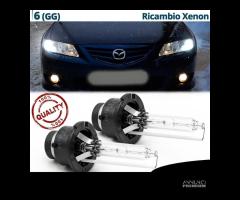 Coppia Lampadine XENON D2S 6000K per Mazda 6 I GG