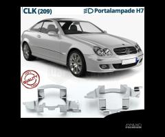 ADATTATORI montaggio KIT LED H7 MERCEDES CLK W209