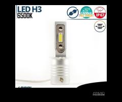 Lampada LED H3 Luce Potente 6500K 4000LM Canbus