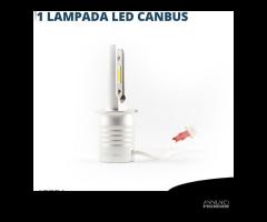 Lampada LED H3 Luce Potente 6500K 4000LM Canbus