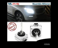 Lampadine Bi-Xenon D1S per MERCEDES ML W166 6000K