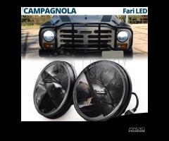 FARI LED 7 Pollici Per FIAT CAMPAGNOLA Bianco Ghia