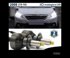 Kit LED per Peugeot 2008 FARI Lenticolari 12000LM