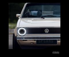 FARI LED 7 Pollici VOLKSWAGEN GOLF 1 Angel Eyes