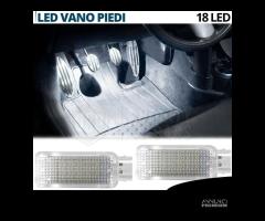 Plafoniere LED Vano Piedi Per MINI Luce Bianca