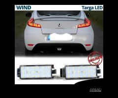 Luci Targa LED per Renault Wind Luce Bianca Canbus