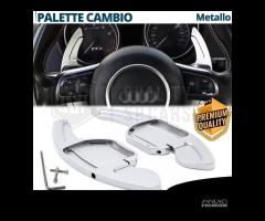 PALETTE Cambio Volante per AUDI Leve Paddle Silver