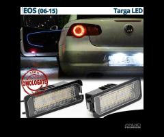 Luci Targa LED Placchette Complete VW Eos CANbus