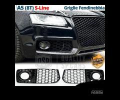 Griglie FENDINEBBIA AUDI A5 8T S-Line NIDO D'APE